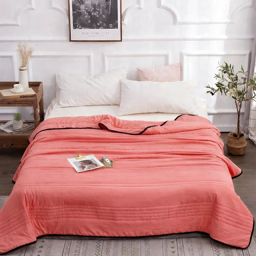 Cooling Comforter — Lightweight, Breathable Blanket for Hot Sleepers & Night Sweats
