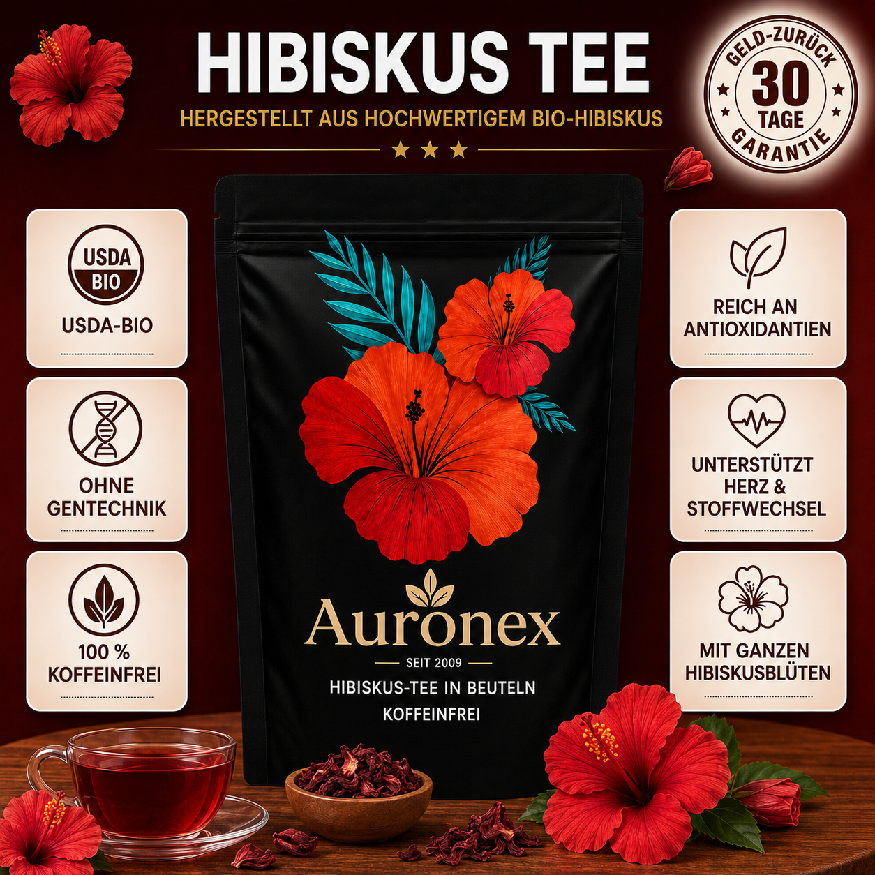 Auronex® Hibiscus Tea