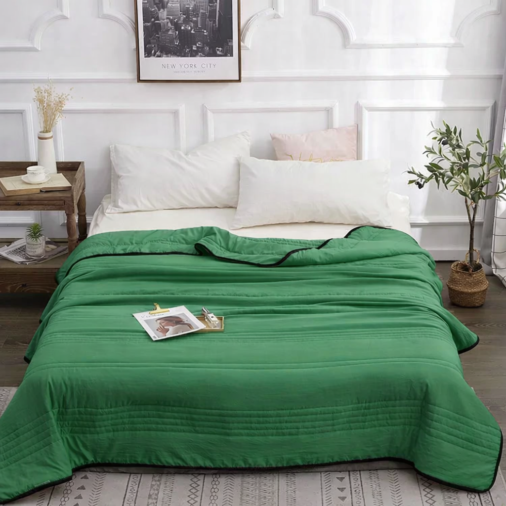 Cooling Comforter — Lightweight, Breathable Blanket for Hot Sleepers & Night Sweats
