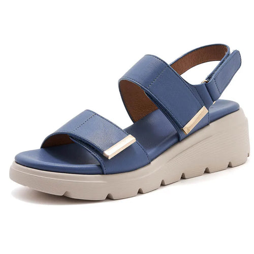 Women's Comfort Wedge Sandals — Elegant Support for Tired Feet, Aching Arches & All-Day Wear