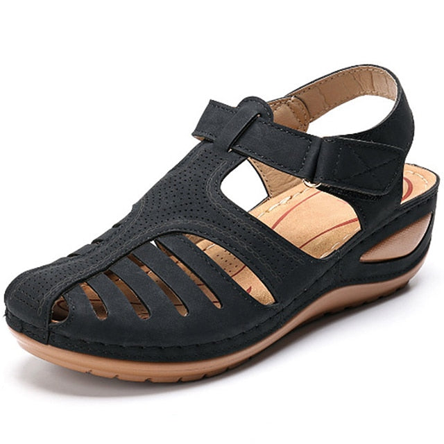OrthoFit Comfort Platform Sandals Womens