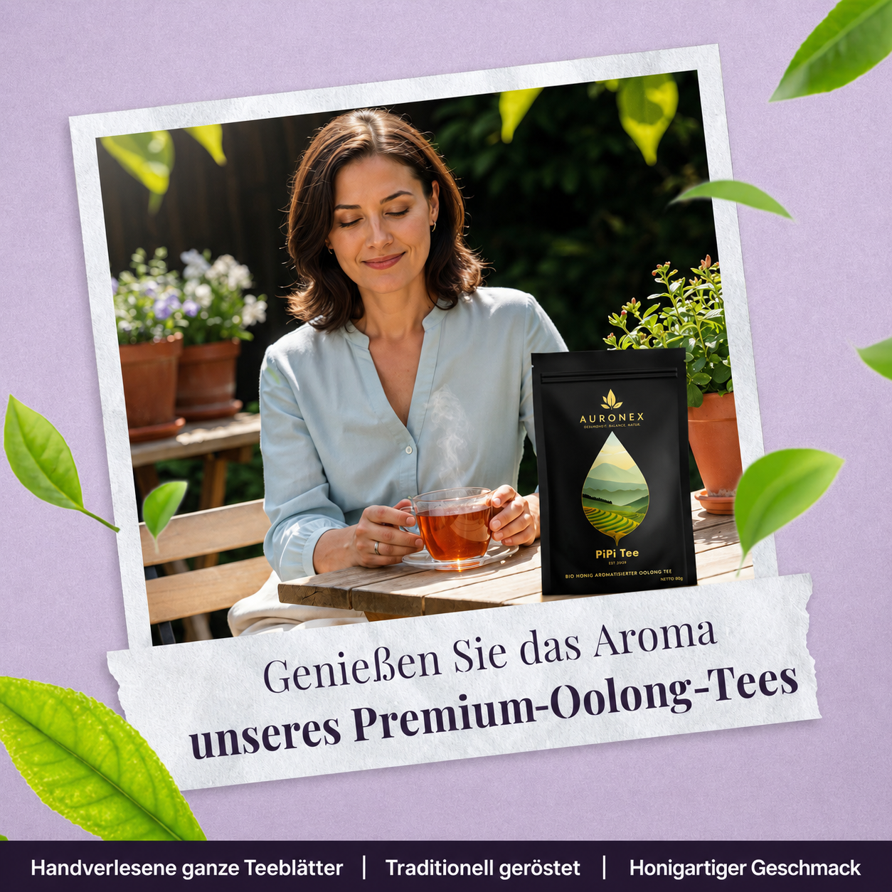 Organic Honey Scented Oolong Tea Bags Subs