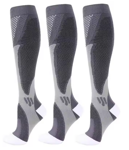 Graduated Compression Socks — Knee-High Support for Swollen Legs, Varicose Veins & All-Day Comfort