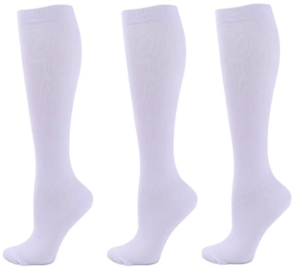 Graduated Compression Socks — Knee-High Support for Swollen Legs, Varicose Veins & All-Day Comfort